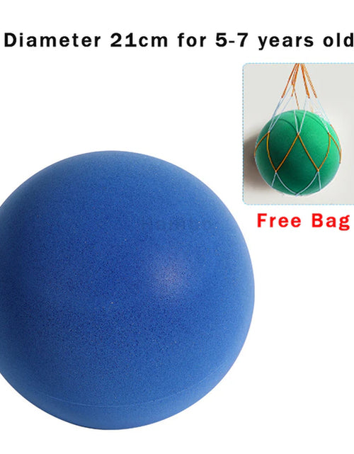 Load image into Gallery viewer, Silent Basketball Size 7 Squeezable Mute Bouncing Basketball Indoor Silent Ball Foam Basketball 24Cm Bounce Football Sports Toys
