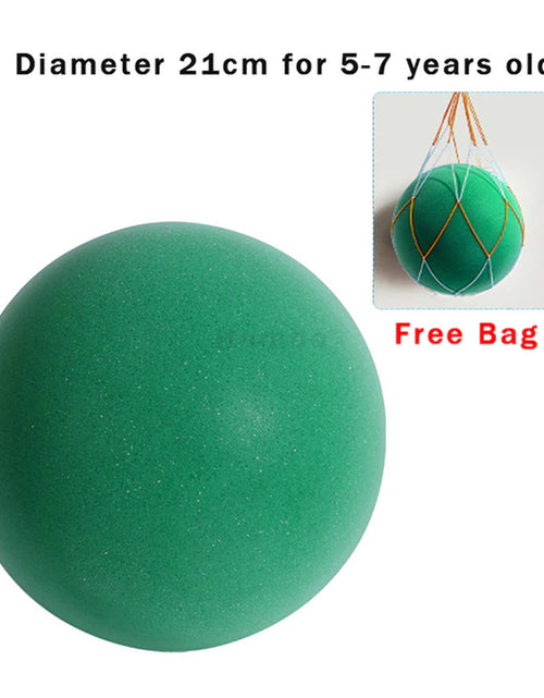 Load image into Gallery viewer, Silent Basketball Size 7 Squeezable Mute Bouncing Basketball Indoor Silent Ball Foam Basketball 24Cm Bounce Football Sports Toys
