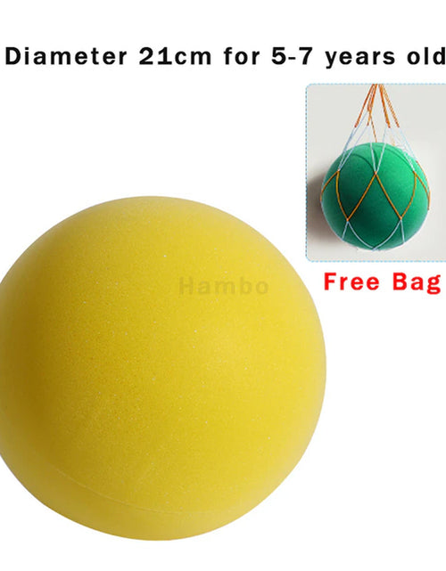 Load image into Gallery viewer, Silent Basketball Size 7 Squeezable Mute Bouncing Basketball Indoor Silent Ball Foam Basketball 24Cm Bounce Football Sports Toys
