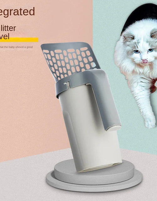 Load image into Gallery viewer, Cat Litter Shovel Scoop for Pet Filter Clean Toilet Garbage Picker Cat Supplies Kitty Accessory Cat Litter Box Self Cleaning
