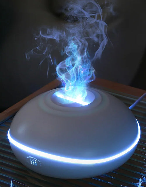 Load image into Gallery viewer, Colorful Flame Air Humidifier Aroma Diffuser Portable USB Car Aromatherapy Humidifiers Essential Oils Fragrance Diffusers
