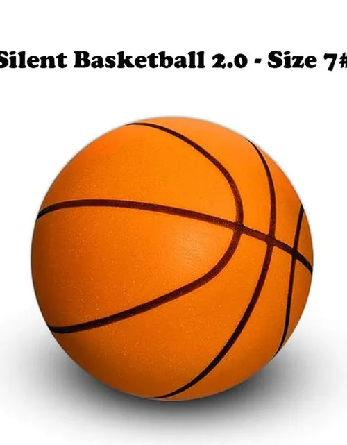 Load image into Gallery viewer, Silent Basketball Size 7 Squeezable Mute Bouncing Basketball Indoor Silent Ball Foam Basketball 24Cm Bounce Football Sports Toys
