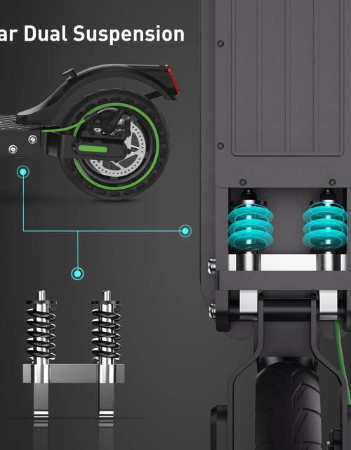 Load image into Gallery viewer, S9Pro Electric Scooter, 18.6 Mph E Scooter, up to 21 Miles Long Range 350W Electric Scooters Adults, Pneumatic Tires with Smart Scooter App
