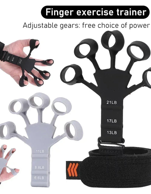 Load image into Gallery viewer, Finger Gripper Training and Exercise Patient Hand Strengthener Guitar Finger Flexion and Extension Training Device Trainning
