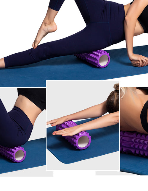 Load image into Gallery viewer, 26Cm Yoga Column Gym Fitness Pilates Foam Roller Exercise Back Massage Roller Yoga Brick Home Fitness Equipment
