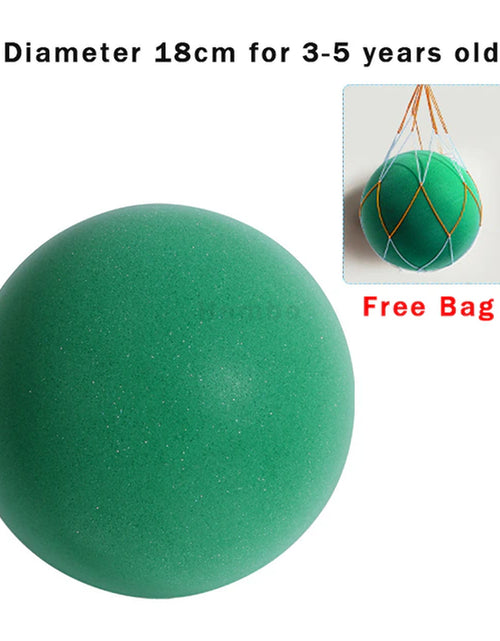 Load image into Gallery viewer, Silent Basketball Size 7 Squeezable Mute Bouncing Basketball Indoor Silent Ball Foam Basketball 24Cm Bounce Football Sports Toys
