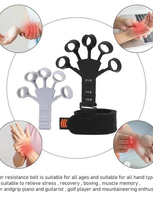 Load image into Gallery viewer, Finger Gripper Training and Exercise Patient Hand Strengthener Guitar Finger Flexion and Extension Training Device Trainning
