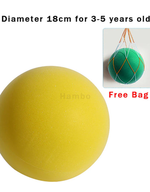 Load image into Gallery viewer, Silent Basketball Size 7 Squeezable Mute Bouncing Basketball Indoor Silent Ball Foam Basketball 24Cm Bounce Football Sports Toys
