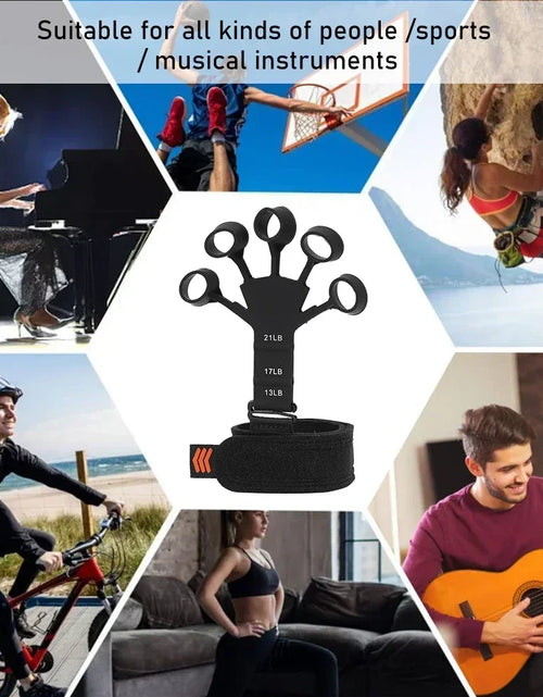 Load image into Gallery viewer, Finger Gripper Training and Exercise Patient Hand Strengthener Guitar Finger Flexion and Extension Training Device Trainning
